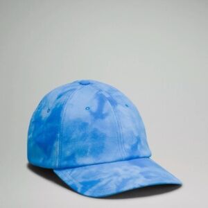 NWT Lululemon Days Shade Ball Cap Ripstop In Tidal Dye Aero Blue Poolside Blue